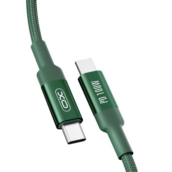 XO 100W Braided Type-C to Type-C Fast Charge Cable - NB-Q168