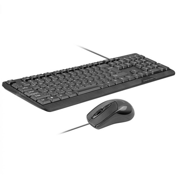 PROMATE USB Full-Size Keyboard & Mouse Combo - Combo-KM1