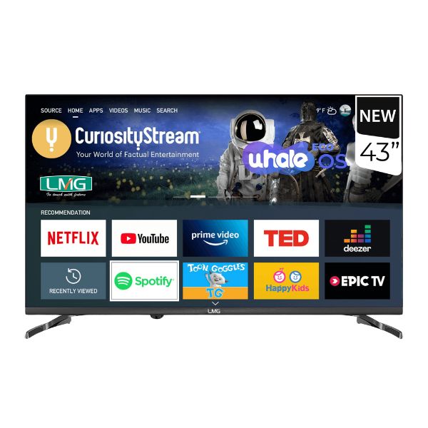 LMG 43" Smart TV - E43FIAWWOS
