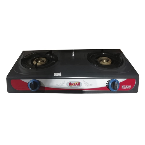 AKLAN Two Burner Gas Cooker - GC222NS