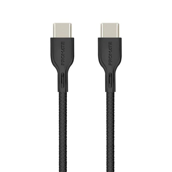 PROMATE 60W USB-C to USB-C Data Sync & Charge Cable - PowerBeam-CC2