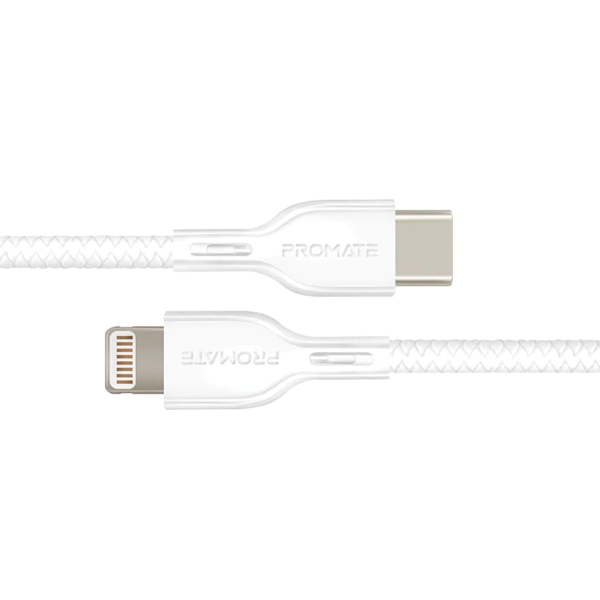 Promate USB-C to Apple Lightning Data and Charge Cable - PowerLink