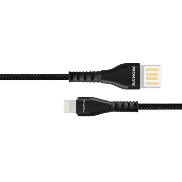 PROMATE Heavy-Duty High-Speed Data & Charge USB-A to Lightning Connector Cable - VigoRay-I